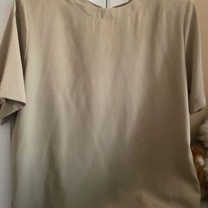 Tan blouse